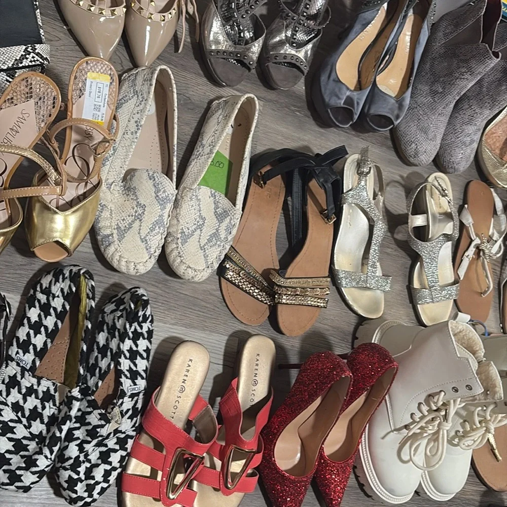 MEGA BUNDLE DESIGNER Elegant summer shoes & Women's Heels - Picture 7 of 8